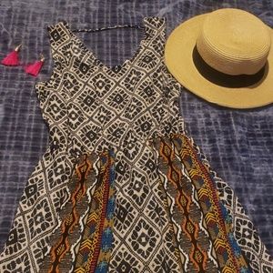 Forever 21 tribal print summer dress